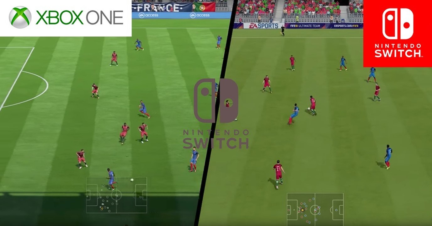 La Switch tient elle la comparaison face à la Xbox One ? Le test sur FIFA 18