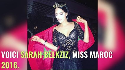 Sosie de Kim Kardashian, Sarah Belkiz devient Miss Maroc 2016