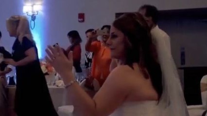 La mariée ouvre le bal avec son défunt père