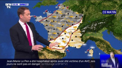 La grisaille reste présente sur la moitié nord de l'Hexagone