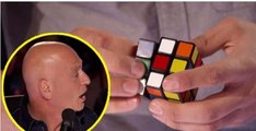 Ce magicien va vous retourner le cerveau avec son défi du Rubik's cube