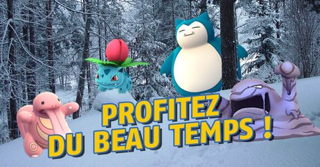 Pokémon Go : un datamining révèle l'arrivée de la météo dans le jeu
