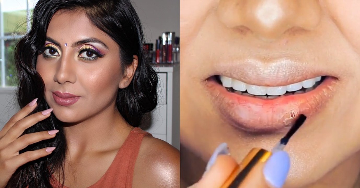 Cette youtubeuse s'applique du vernis à ongles sur les lèvres pour soigner ses gerçures