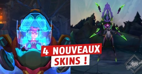 Tải video: League of Legends : Riot vient de teaser quatre nouveaux skins Super Galaxy