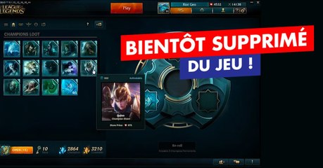 League of Legends : il ne sera bientôt plus possible de reroll des fragments de champions