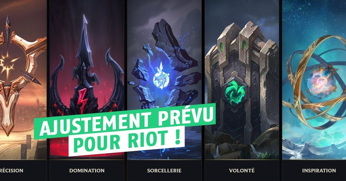 League of Legends : avec les nouvelles runes, Riot admet qu'il va falloir s'attendre à beaucoup d'ajustements