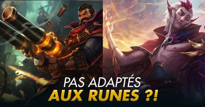 League of Legends : certains champions n'ont pas l'air de s'adapter aux nouvelles runes