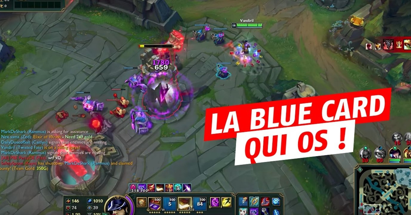 League of Legends : pour la première fois, la blue card sera meilleure que la gold card