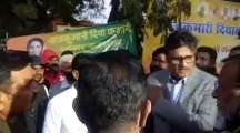 भाजपा नेता राजेन्द्र राठौड़ ने जब पुलिस अफसर को बताया, कौन थी नाथी और उसका बाड़ा, देखें वीडियो
