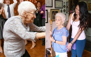 Atteinte de scoliose et de hernie, cette grand-mère a souffert toute sa vie. La suite est un miracle.