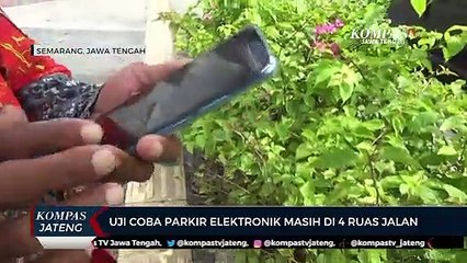 Uji Coba Parkir Elektronik Masih di 4 Ruas Jalan Kota Semarang