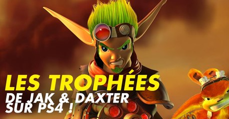 Jak and Daxter (PS4) : trophées de la réédition du jeu !