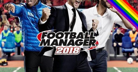 Football Manager 2018 : les joueurs virtuels pourront faire leur coming out en cours de saison