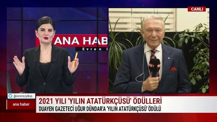 Uğur Dündar "Yılın Atatürkçüsü" seçildi