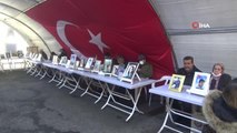 Evlat nöbetindeki aileler çocuklarını PKK'dan almakta kararlı