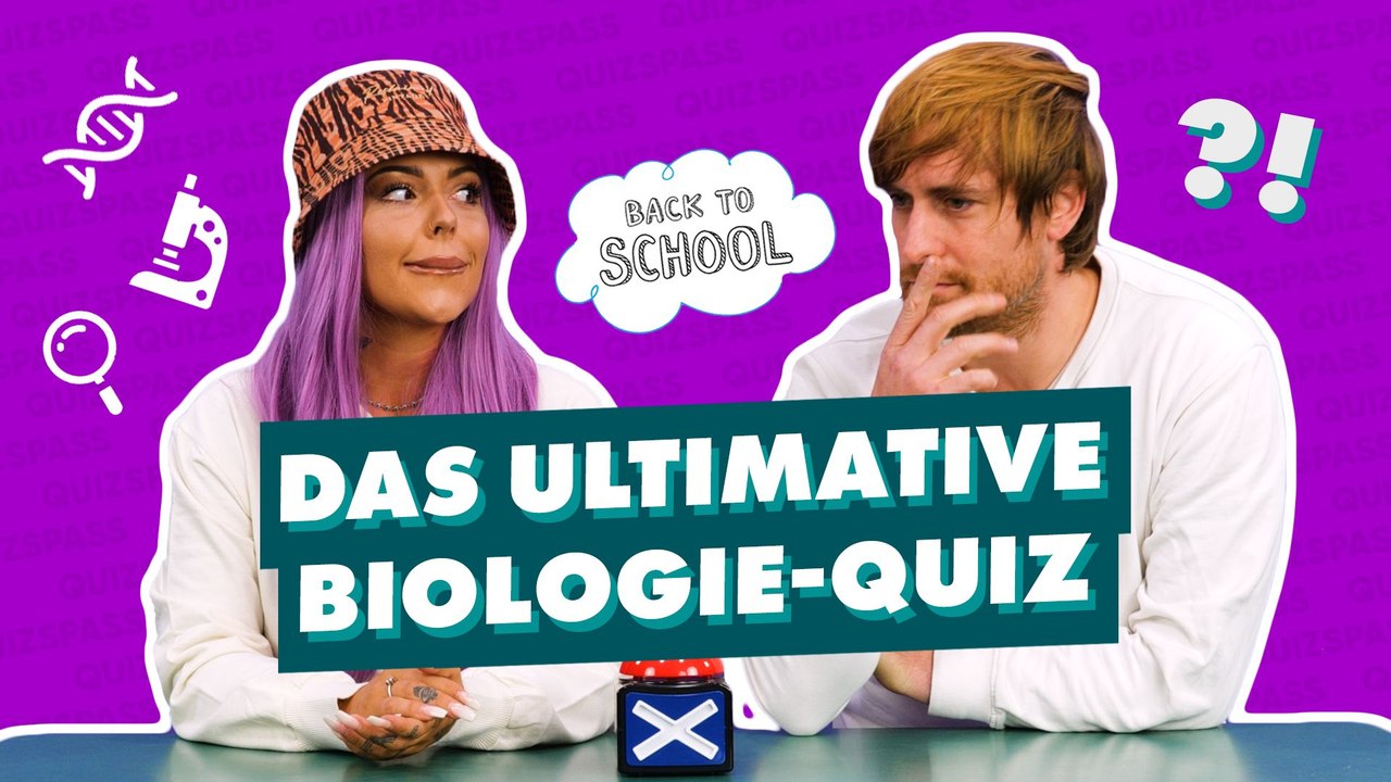 Zurück auf die Schulbank: Wer besteht den Bio-Test?