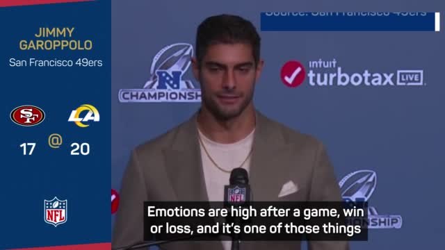 'We'll see what happens' - Garoppolo on 49ers future