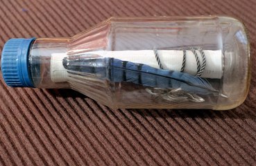 A woman in Norway found a 25 year message in a bottle sent by a little girl in Scotland