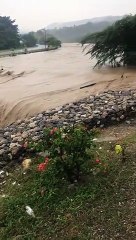 Inundaciones por lluvias en Montecristi