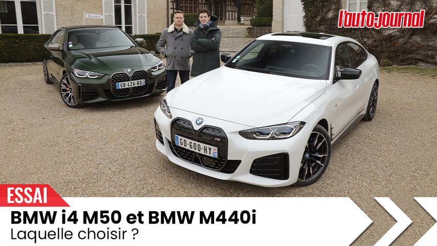 BMW i4 M50 contre Série 4 Gran Coupé :...