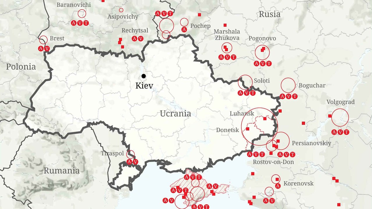 Vídeo Mapa Ucrania