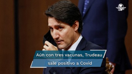 Justin Trudeau da positivo a Covid-19; se encuentra aislado