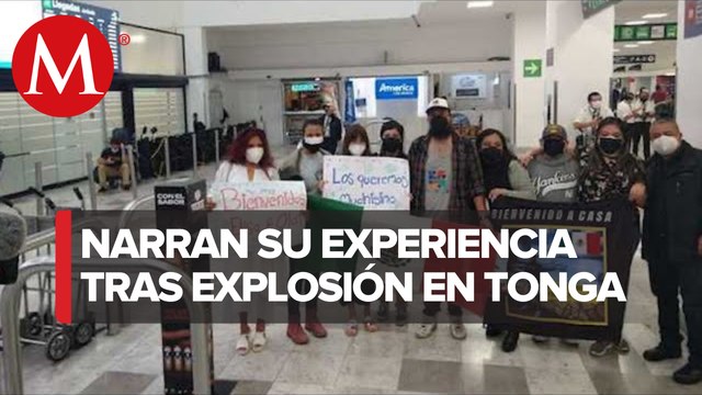 Regresan biólogos mexicanos varados en Tonga