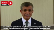 Davutoğlu iktidara seslendi: Halka artık zulmetmeyi bırakın!