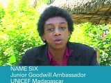 Madagascar rap star Name Six appointed first-ever Junior Goodwill Ambassador