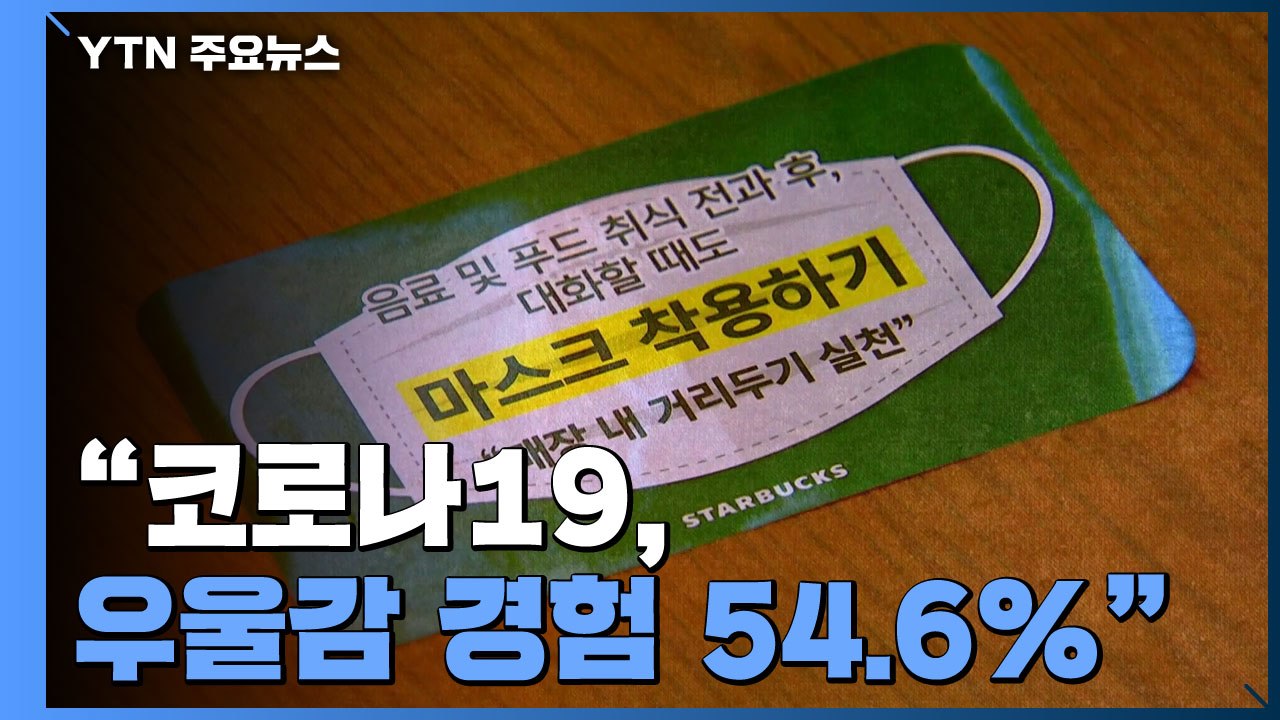 "코로나19, 우울감 경험 54.6%...가족 간 갈등 30.1%" / YTN