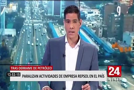 Ministro del Ambiente anuncia la paralización de actividades de Repsol en el país