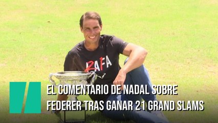 El aplaudido comentario de Rafa Nadal sobre Federer