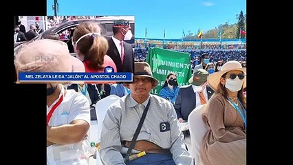 Apostol Santiago Zuniga desde la Toma de posecion de Xiomara Castro
