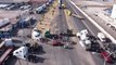 Camioneros paralizan el norte de Chile por aumento de migración irregular y delincuencia