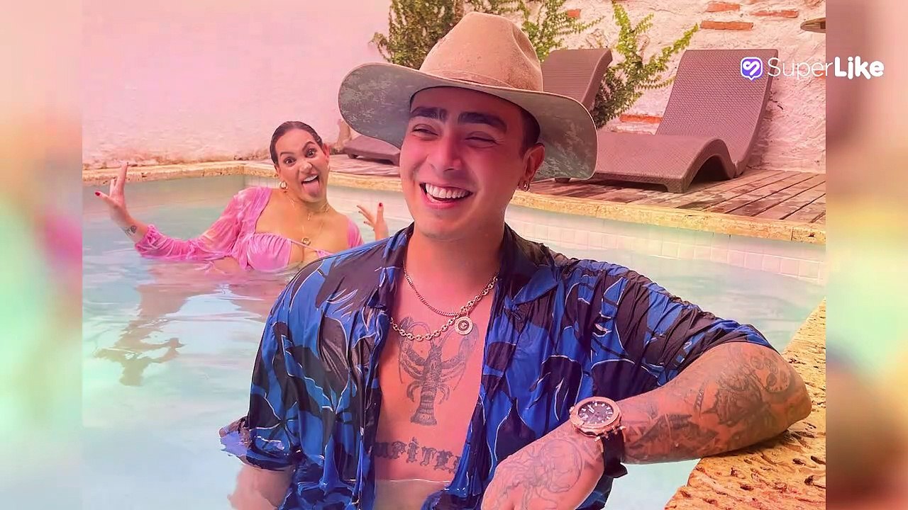 Andrea Valdiri le dedicó amorosas palabras a Felipe Saruma