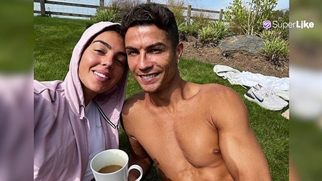 Georgina Rodríguez presumió su avanzado embarazo en playa de Dubái