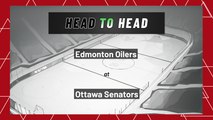 Edmonton Oilers At Ottawa Senators: Moneyline
