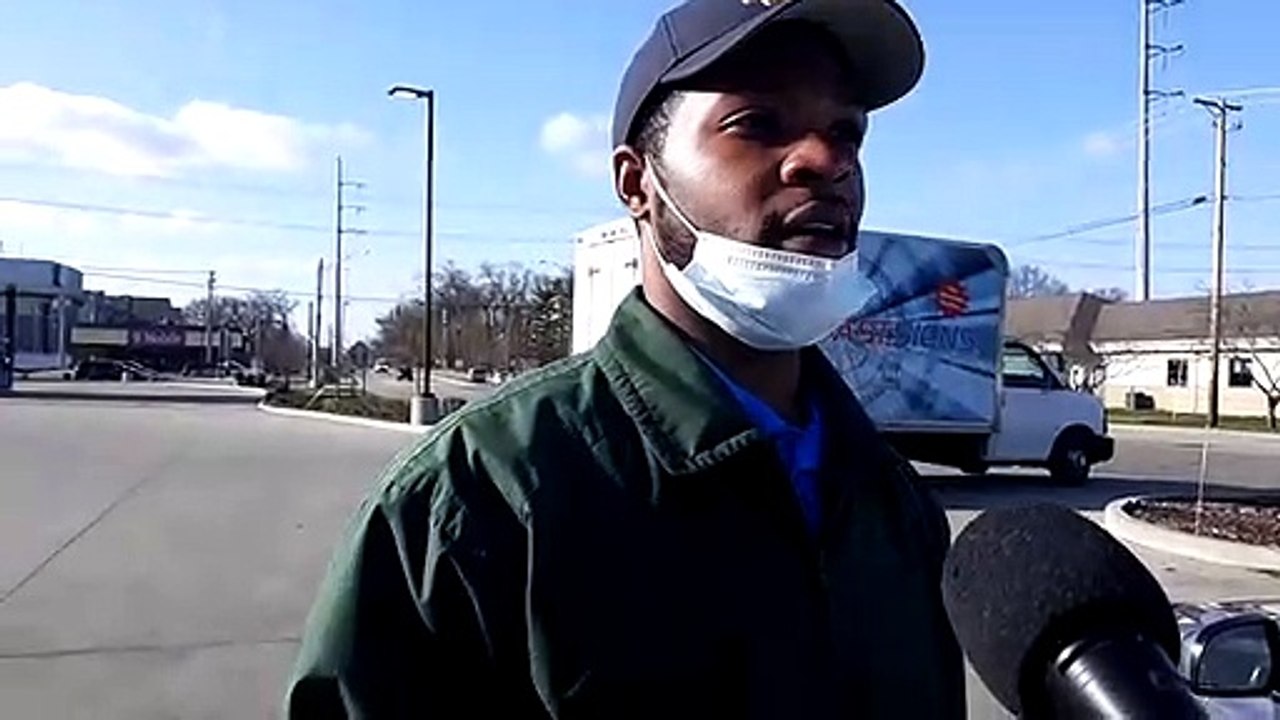 DeMarcus sees himself in the light of God's perfect Law, and listens to the gospel.