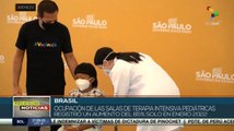 Brasil registra récord de contagios por Covid-19
