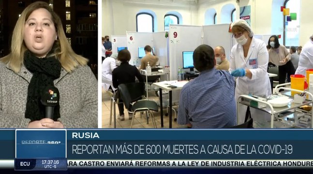 Rusia: Autoridades de salud informan incremento de contagios por Covid-19