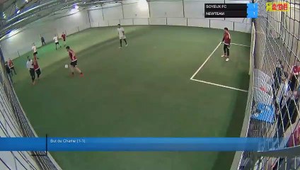 But de Charlie (1-1) - SOYEUX FC Vs NEWTEAM - 31/01/22 19:00 - LIGUE 3 - Poitiers Game Parc