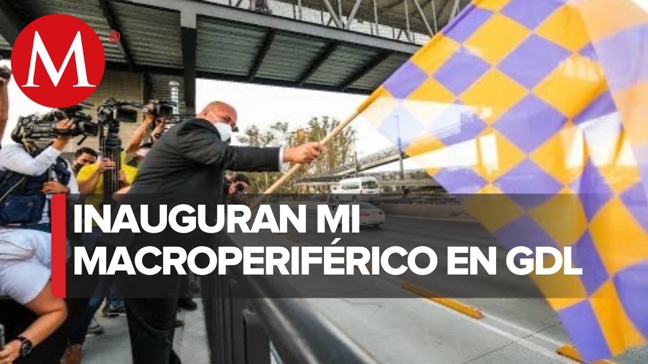 Enrique Alfaro inaugura Mi Macro Periférico