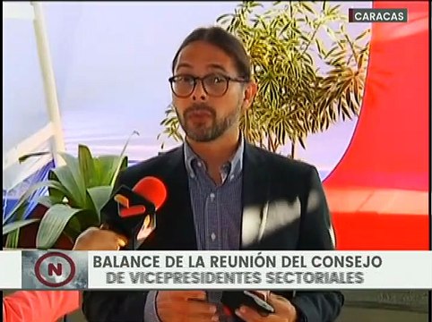 Vicepdte. Freddy Náñez ofreció balance del Consejo de Vicepresidentes Sectoriales