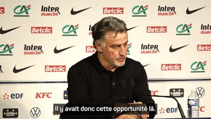 Nice - Galtier : "Une très belle performance"