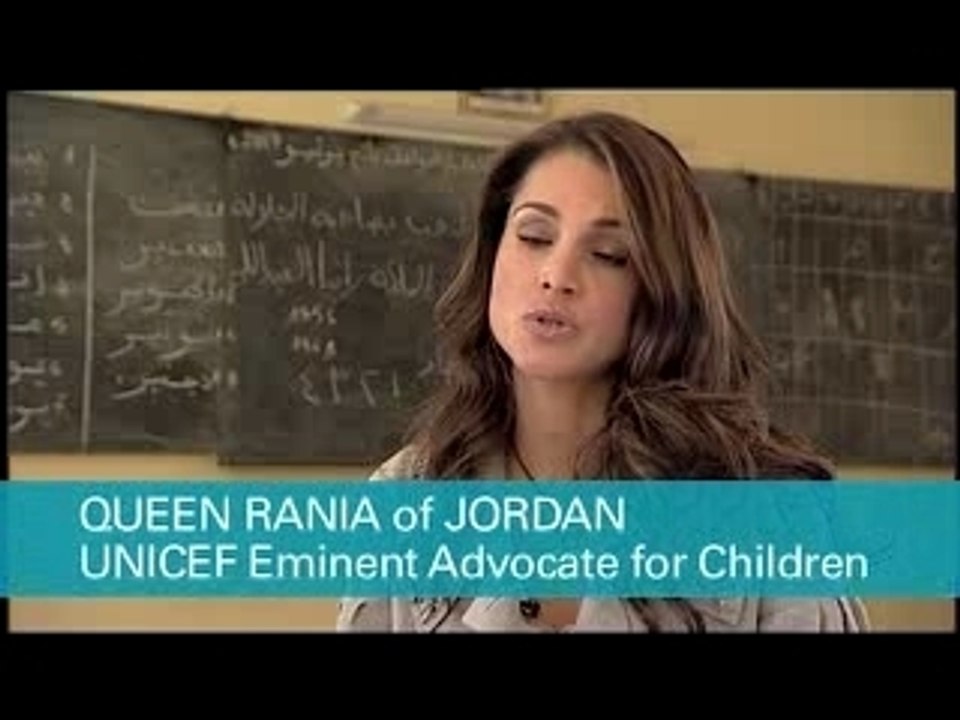 Queen Rania, Eminent Advocate for Children, shares Morocco's successes