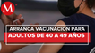 Inicia vacunación de refuerzo a personas de 40 a 49 años con Sputnik V en CdMx