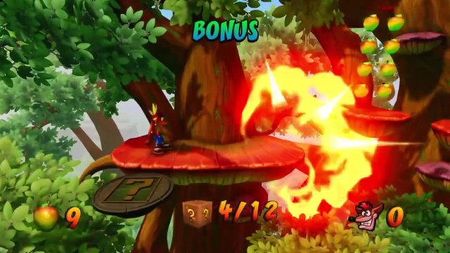 Plant Food Crystal & Box Gem Run Nintendo Switch Gameplay - Crash Bandicoot N. Sane Trilogy