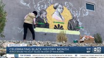 Murals painted across Phoenix to honor Black History Month