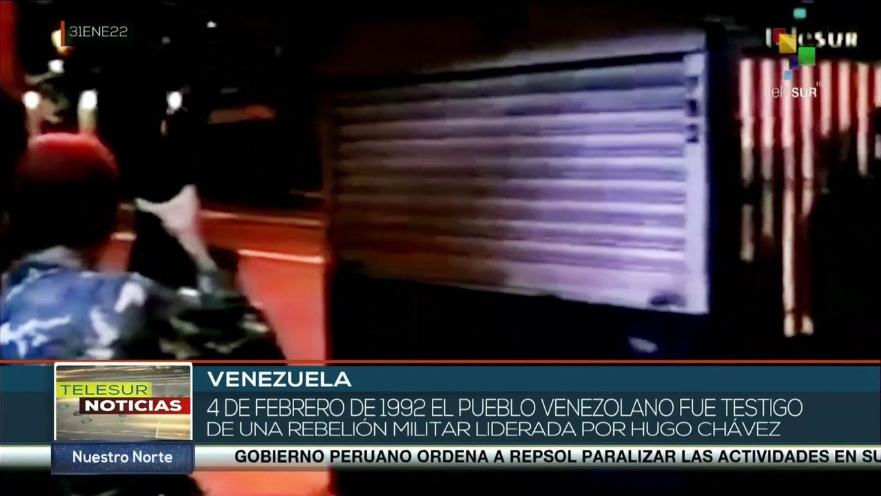 Hugo Chávez lideró la rebelión militar del 4 de febrero de 1992