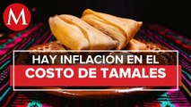 Tamales suben de precio hasta 25% previo al Día de la Candelaria